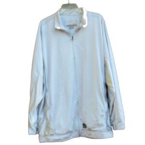 Nike Basketball Jacket XXL Gray Silver Mens Mesh L
